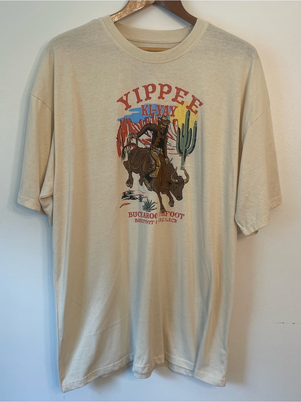 Northern Outpost Big Foot Cowboy Graphic Tee XXL